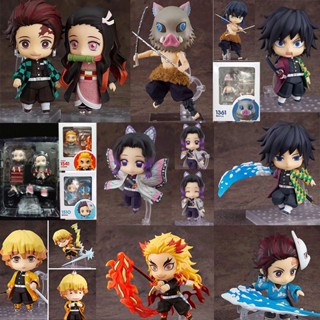 โมเดลฟิกเกอร์ PVC รูป Nendoroid Demon Slayer Kimetsu No Yaiba Kamado Nezuko 1194 Tanjirou 1193 1510 Agatsuma Zenitsu Hashibira Inosuke ของเล่นสะสม สําหรับเด็ก