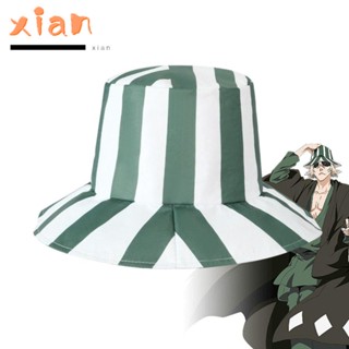 Xianen หมวกบักเก็ต หมวกคอสเพลย์ ทรงโดม ลายอนิเมะ Bleach Urahara Kisuke แฟชั่น