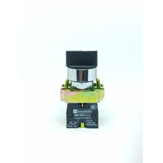 22Mm Latching 2หมุน3ตำแหน่งSelectorเลือกสวิทช์ZB2-BE101Cสีดำ ออกบิลทักเชท