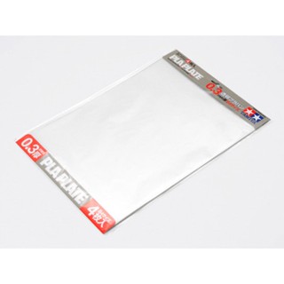 TAMIYA 70191 CLEAR PLA-PLATE 0.3mm B4 SIZE (4PCS.)