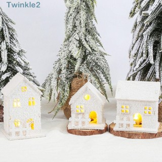 Twinkle โคมไฟ LED รูปปราสาทเรืองแสง สําหรับตกแต่งบ้าน คริสต์มาส