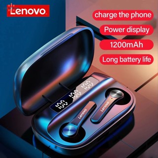 Vip Lenovo หูฟังไร้สาย Qt81 บลูทูธ 5.1 หูฟังกันน้ํา ปุ่มสัมผัส หูฟังสเตอริโอ Hifi