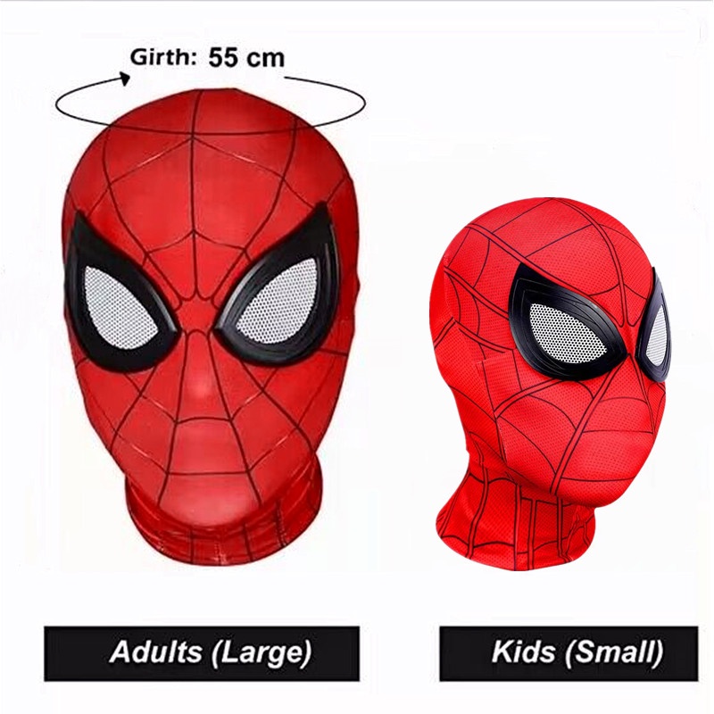 หน้ากากซูเปอร์ฮีโร่ Miles Mask Peter Parker คอสเพลย์ฮาโลวีน