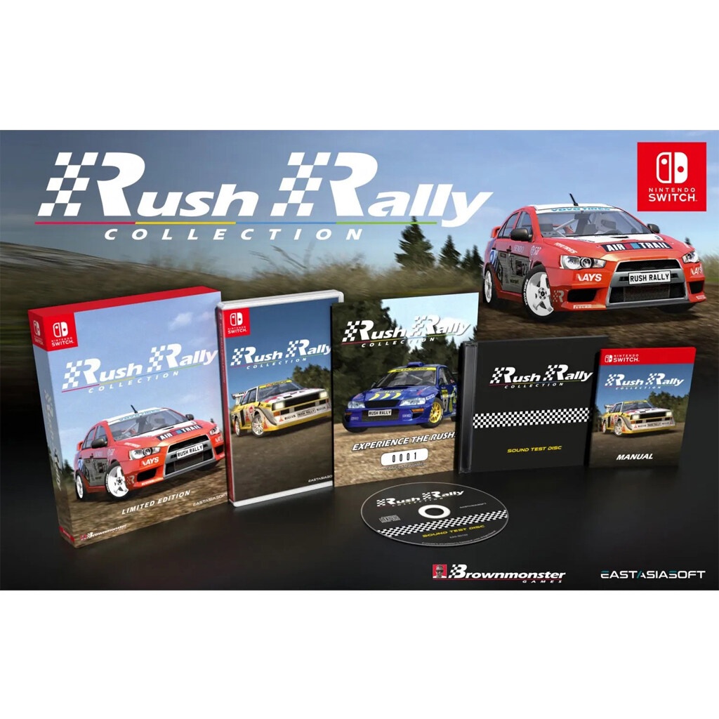 (พร้อมส่ง)Nintendo Switch : Rush Rally Collection - LIMITED EDITION #PLAY Exclusives(EN)(Z3)(มือ1)