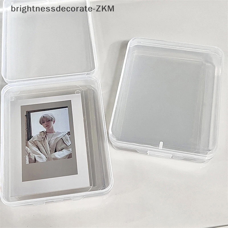 [Brightdecorate] กล่องพลาสติกใส ขนาดเล็ก สําหรับเก็บโฟโต้การ์ด [TH]
