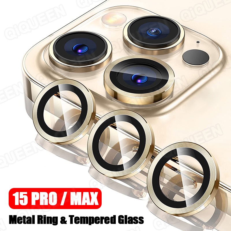 ฟิล์มกระจกเลนส์กล้องสำหรับ iPhone 15 14 13 12 11 Pro Max 15 Plus 12 13 Mini 15plus 15promax ฟิล์มกันรอยกล้อง ฟิล์มกล้องหลัง