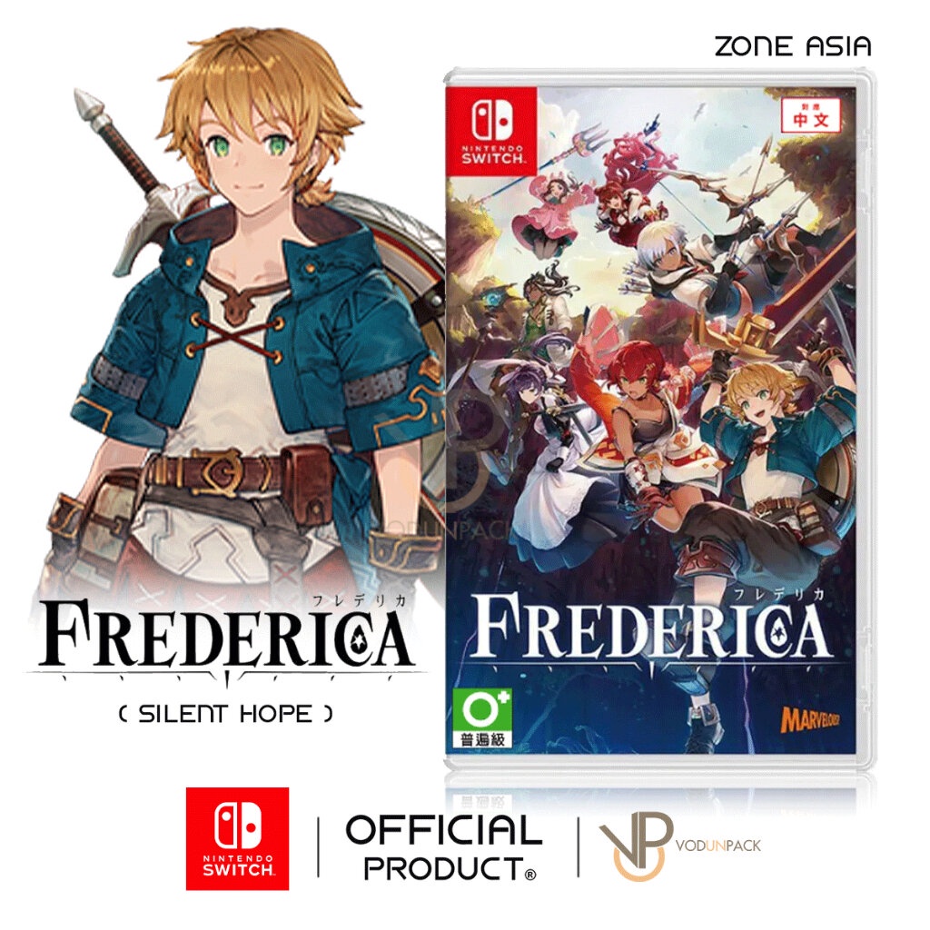 NSW : Frederica (Silent Hope) ปก ASIA(จีน) เกม ภาษาอังกฤษ Nintendo Switch ตลับเกม