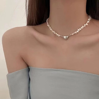 📌📌มีหลายแบบ📌📌สร้อยคอไข่มุก ไข่มุก เครื่องประดับสไตล์เกาหลี N MIX PEARL