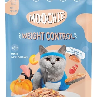 [ยกโหล 12 ซอง] Moochie อาหารเปียกแมว มูชี่ ไม่เติมเกลือ เพื่อสุขภาพน้องแมว ครบสูตร