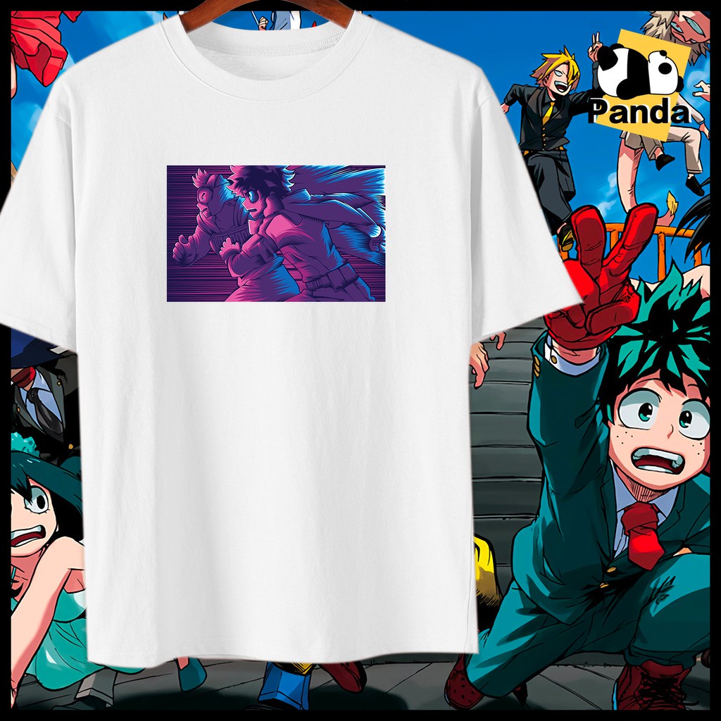 แฟชั่น My Hero Academia Shirt Anime T-Shirt Unisex Asian Size 7Colour_04