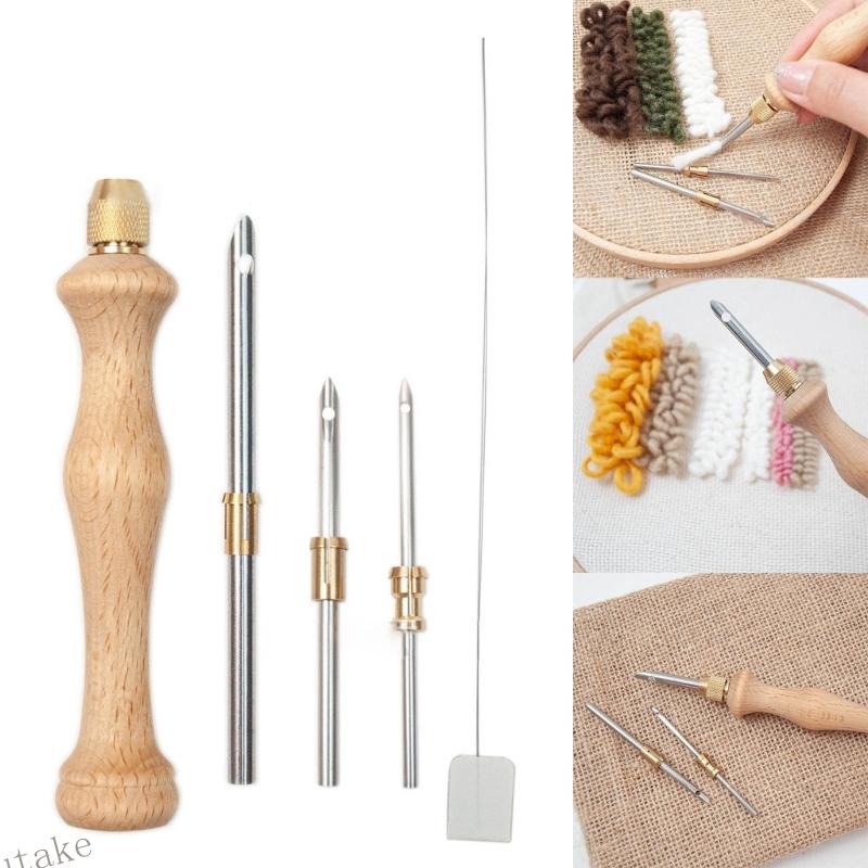 Punch Needle Kit Stitching Punch Needle DIY Knitting Sewing Tool Supplies