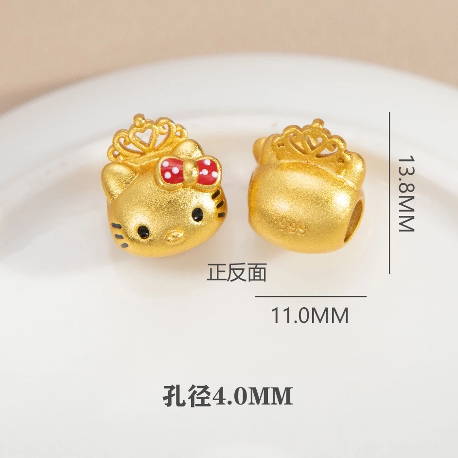 สร้อยข้อมือ ประดับลูกปัด สีทอง เครื่องประดับ diy thumbnail 3