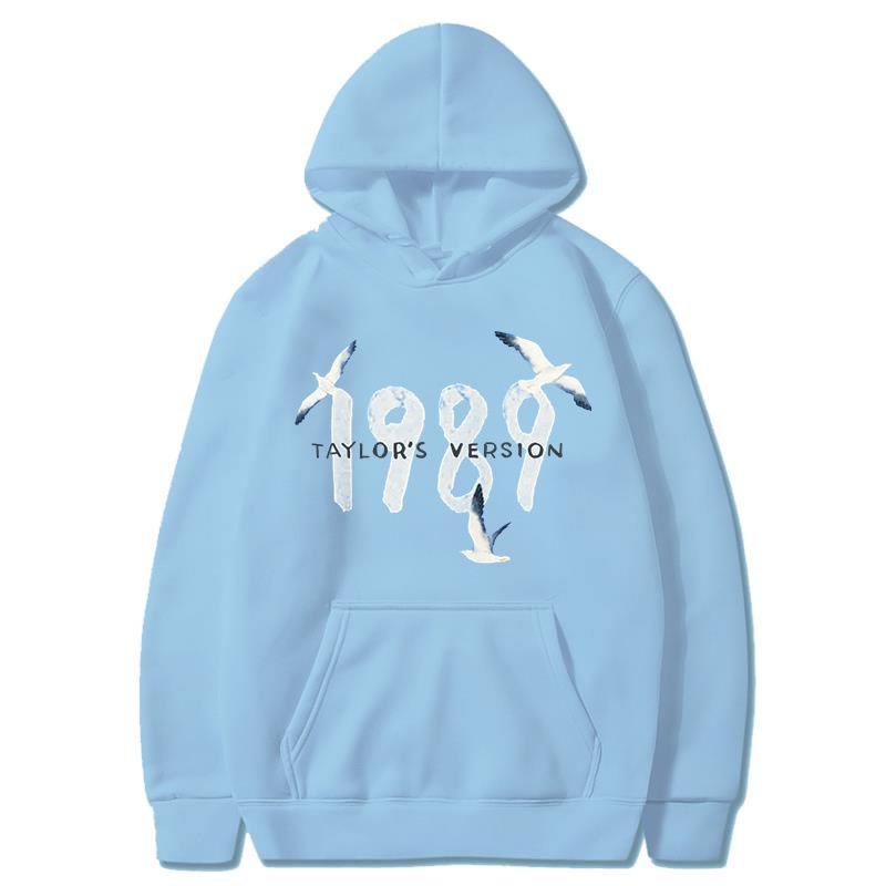 เสื้อแจ็กเก็ตกันหนาว มีฮู้ด ลาย Taylor Swift 1989 The Eras Tour Concert Merch สไตล์สตรีท สําหรับผู้ชาย และผู้หญิง 2023