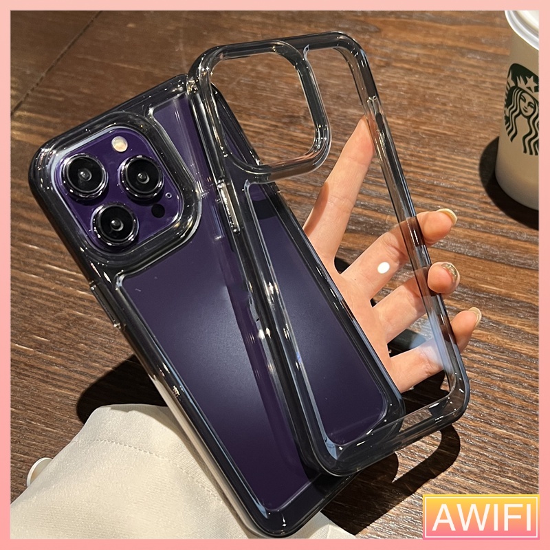 AWIFI เคสโทรศัพท์ สำหรับรุ่น เคสไอโฟน11 17 16 15 15Pro 15promax 11 12 13 14 Pro max เคสใส 11Pro 12 13 14Pro max 6 7 8