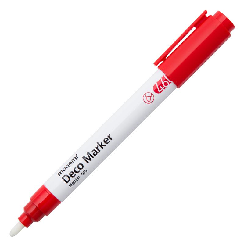 MONAMI ปากกาเพ้นท์ 2.0 มม. สีแดง รุ่น Deco460