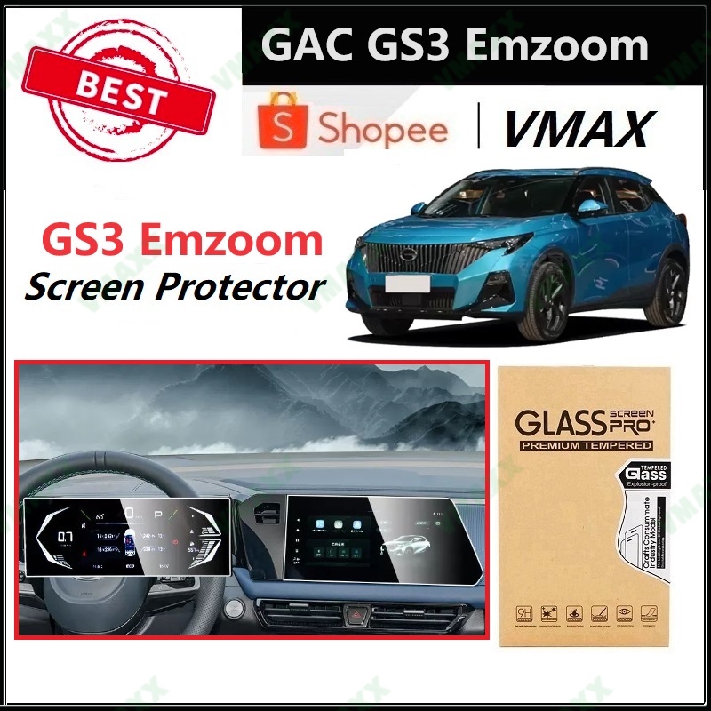 GAC GS3 Emzoom 2023 ตัวป้องกันหน้าจอเข้ากันได้กับ GAC GS3 Emzoom 2023