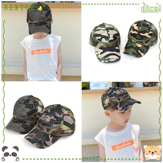 Nextth หมวกเบสบอล หมวกตาข่าย ลําลอง สไตล์ทหาร สําหรับเด็กผู้…