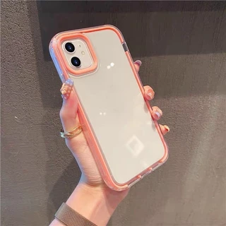 3 in 1 เคสไอโฟน for iPhone 11 13 17 16 15 14 12 Pro Max X XR XSMax 6 7 8 Plus เคสโทรศัพท์มือถือรวมทุกอย่างป้องกันการหล่น