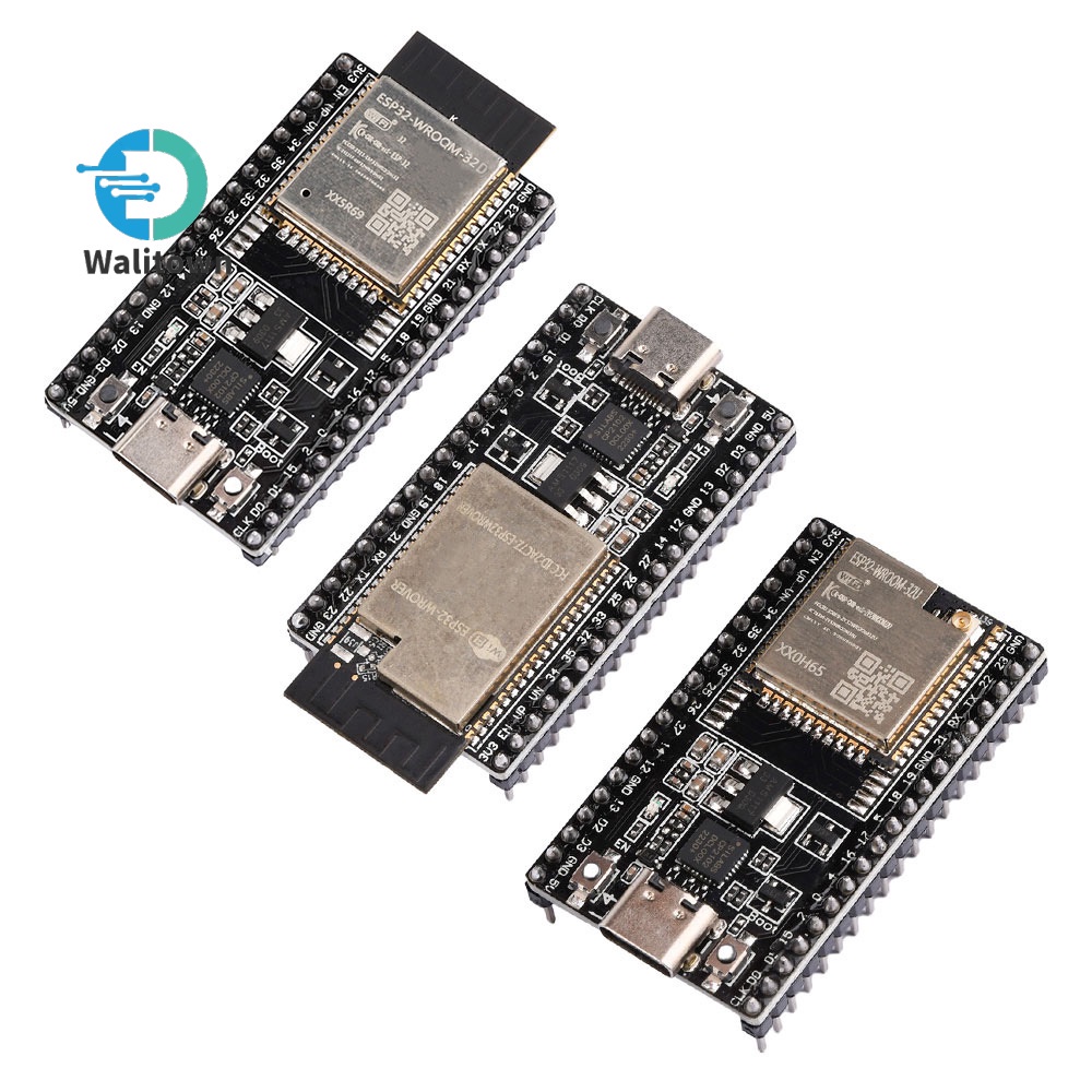 บอร์ดพัฒนา ESP32-DevKitC-32D/32U/WROVER 38Pin TYPE-C WiFi บลูทูธ โมดูล