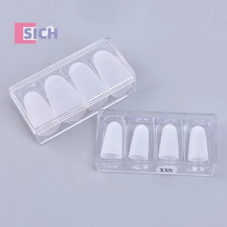 [Sich] ใหม่ ปลอกสวมนิ้วมือ ซิลิโคน สําหรับเล่นกีตาร์ 4 ชิ้น