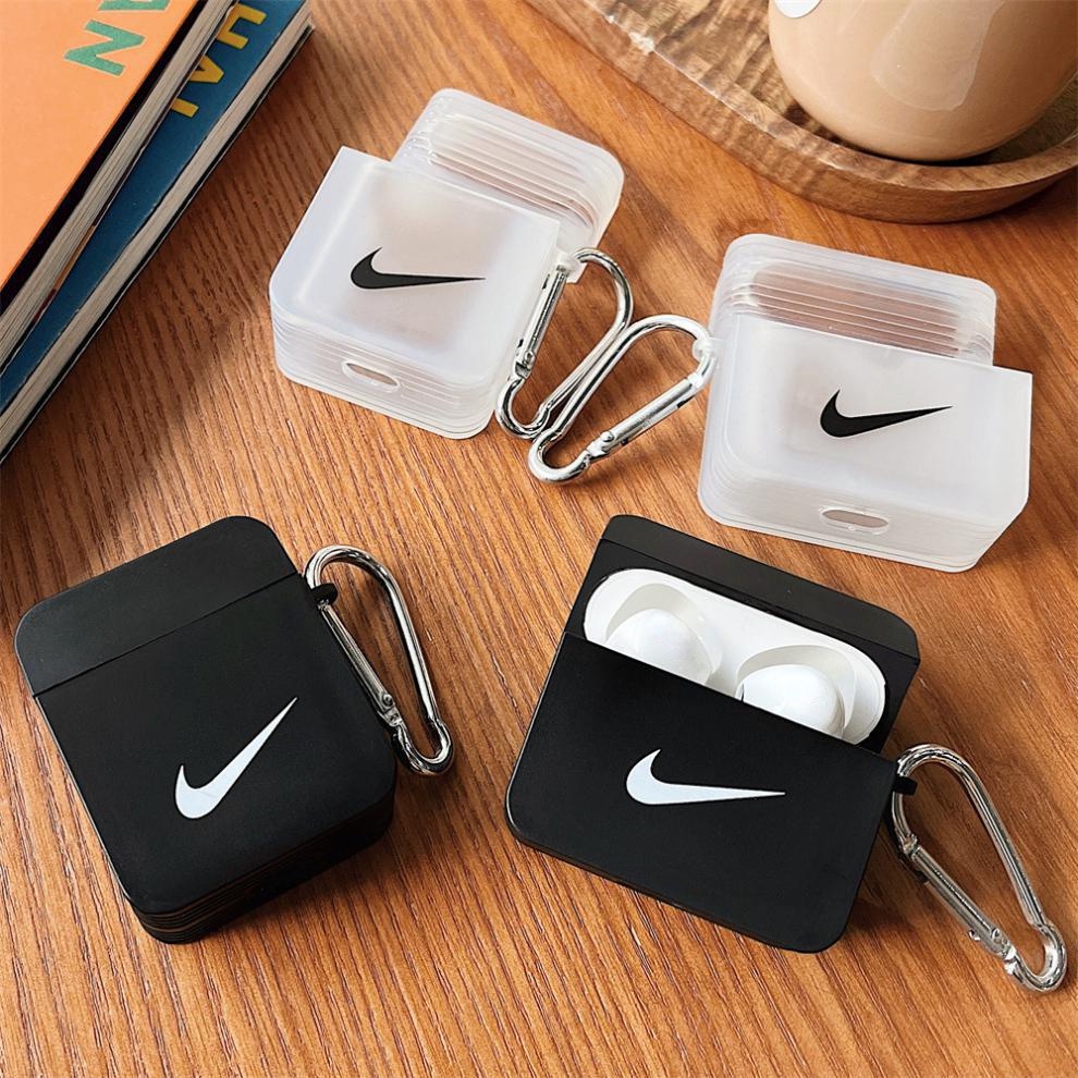 เคสหูฟัง TPU แบบนิ่ม พร้อมหัวเข็มขัด สําหรับ AirPods 2nd 1st Gen 3 Pro 2 1
