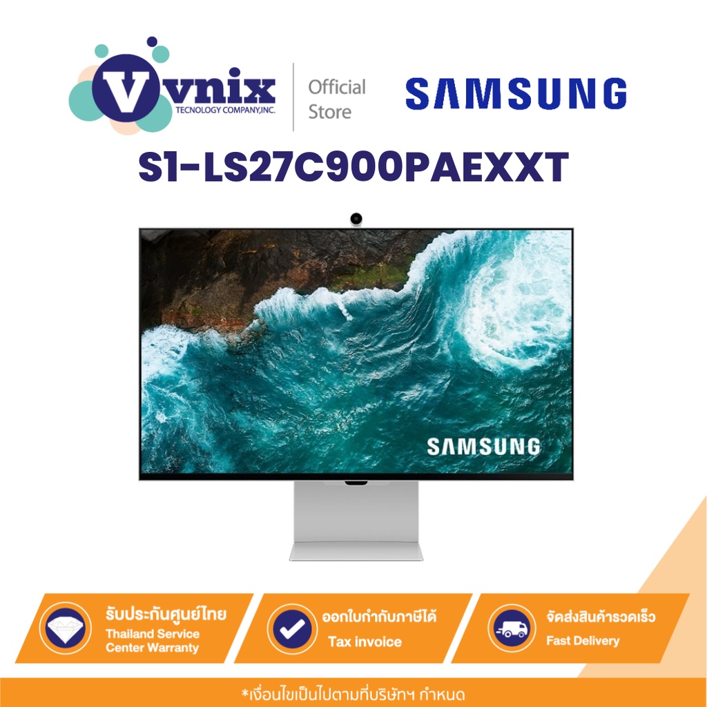 Samsung S1-LS27C900PAEXXT Monitor 27'' (IPS, HDMI, DP, USB-C, SPK) 5K 60Hz By Vnix Group