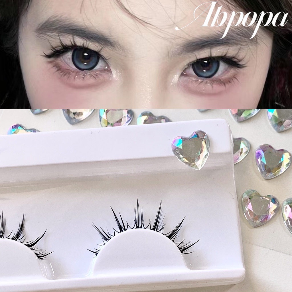 Abpopa Boutique ขนตาปลอม Little Devil Single Cluster Dense 1 คู่