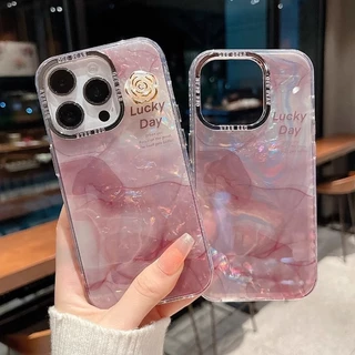สามมิติ ดอกเคมีเลีย เคสโทรศัพท์เข้ากันได้สําหรับ ไอโฟน 17 มือโปร สูงสุด 17 อากาศ 16 15 14 13 12 11 มือโปร สูงสุด ครอบคลุมเต็มรูปแบบกันกระแทกเปลือกป้องกันแบบฝาครอบอ