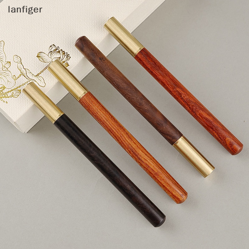 Lanf ปากกาลูกลื่น ทองเหลือง สไตล์วินเทจ สําหรับนักเรียน สํานักงาน