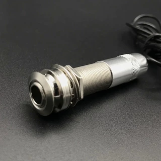 Universal Stick บน Transducer 6.35 มม.Endpin เอาต์พุตแจ็ครถกระบะ Piezo 3 Transducer สําหรับอะคูสติกกีตาร์ Ukulele Mandolin ไวโอลิน