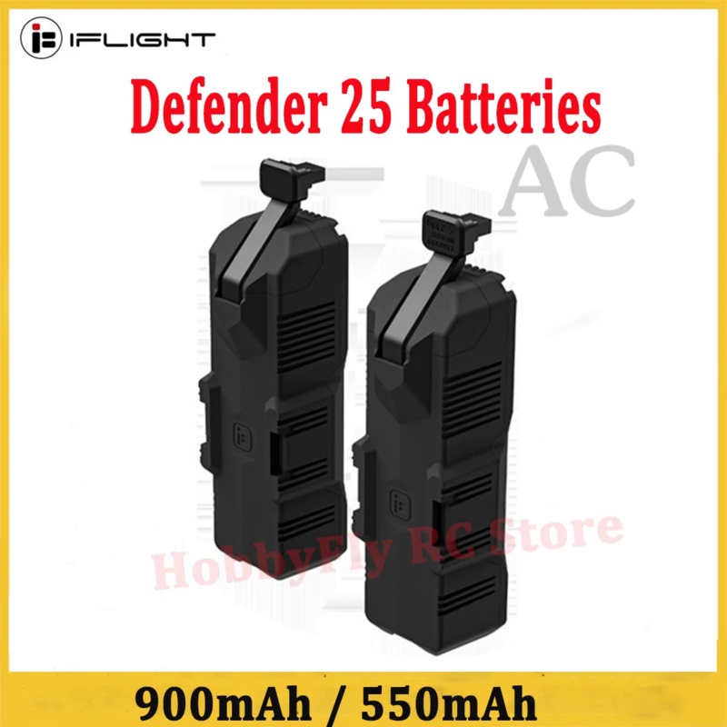 AC iFlight Defender 25 Batteries 900mAh / 550mAh 4S1P 60C With XT30 Connector for Defender 25 FPV Ci