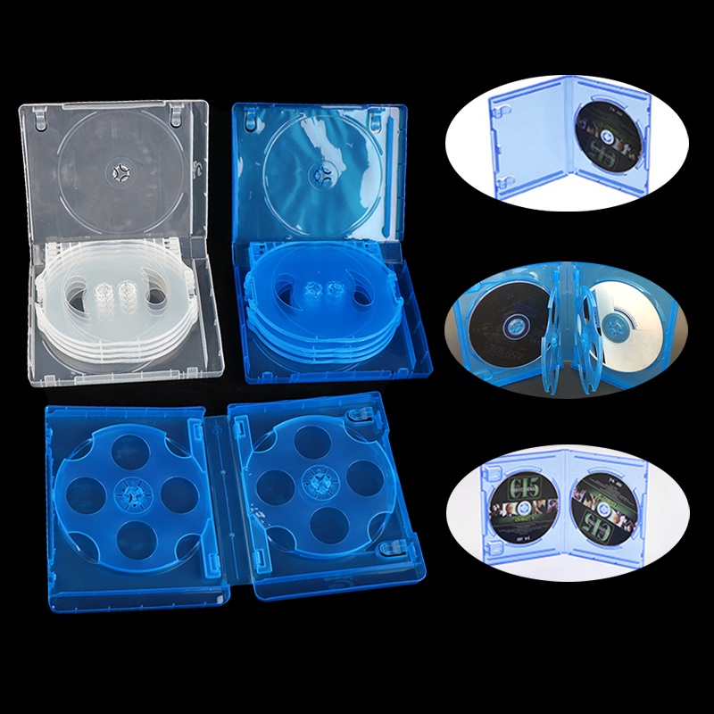 Prne กล่องเก็บแผ่น CD เกมบลูเรย์ แบบเปลี่ยน สําหรับ PS4 PS5 CD DVD PRNE 1 ชิ้น