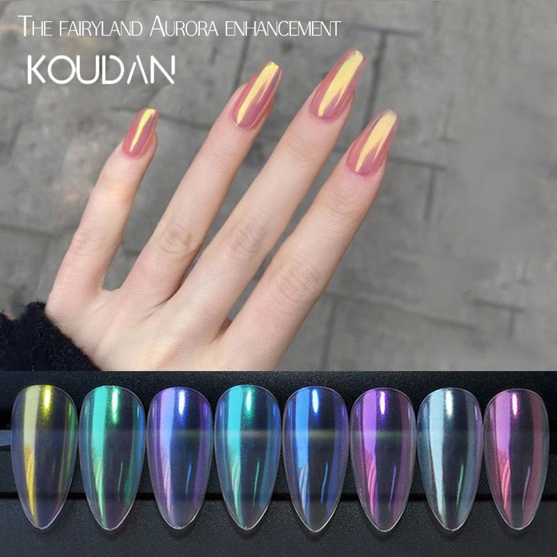 ผงกระจก โครเมี่ยม สําหรับตกแต่งเล็บ KOUDAN