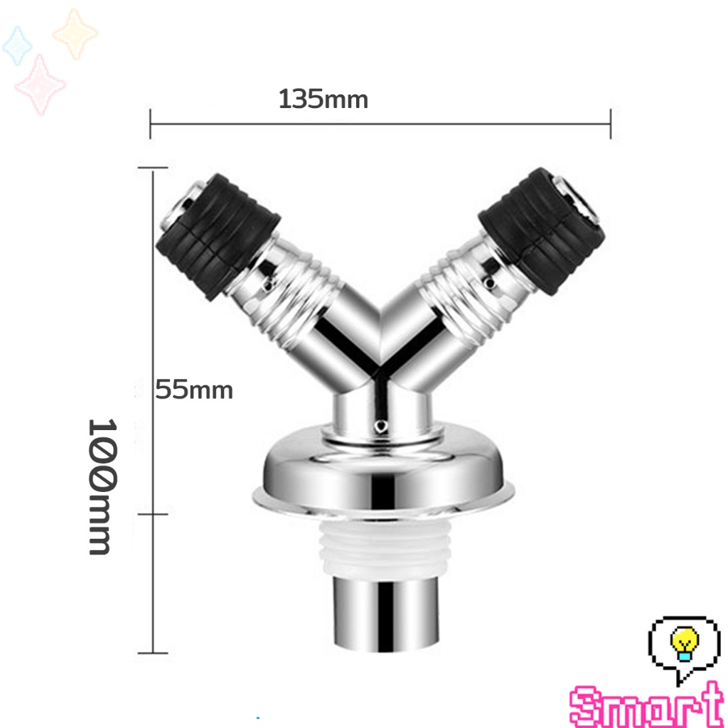 Smart ฝาปิดท่อน้ำทิ้ง 2 ทาง 3 ทาง ฝาปิดท่อ กันกลิ่น พลักแอนด์เพลย์ floor drain