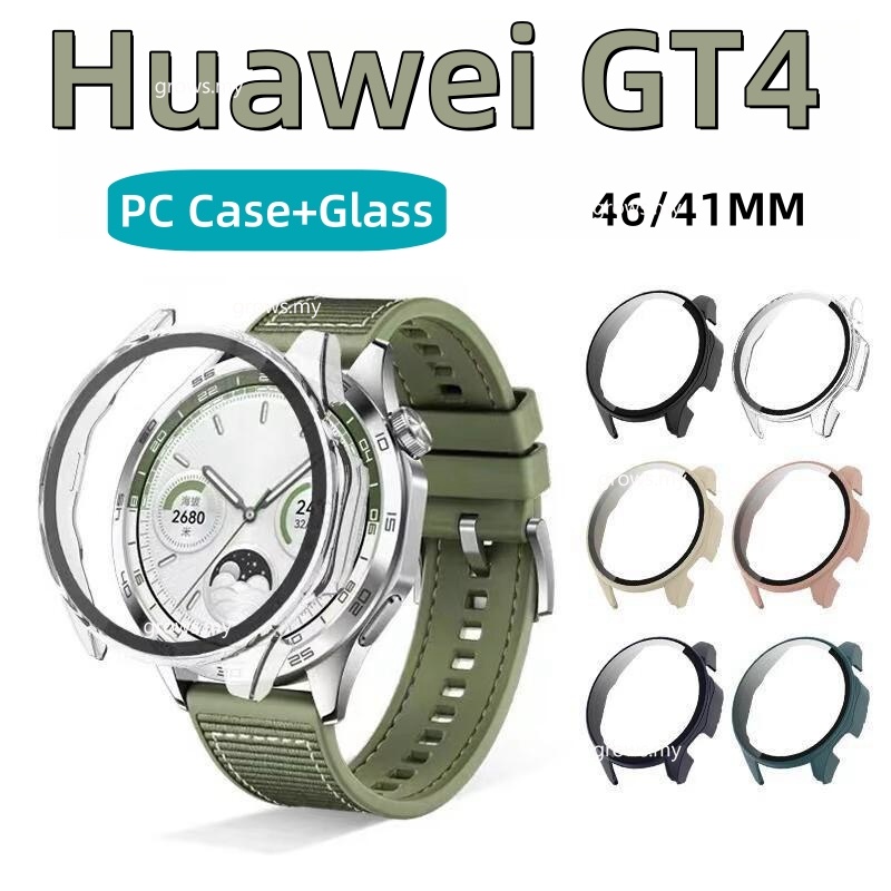 เคสกระจก PC ป้องกันหน้าจอ สําหรับ Huawei Watch GT 4 Smart Watch Huawei Watch GT4 46 มม. 41 มม.