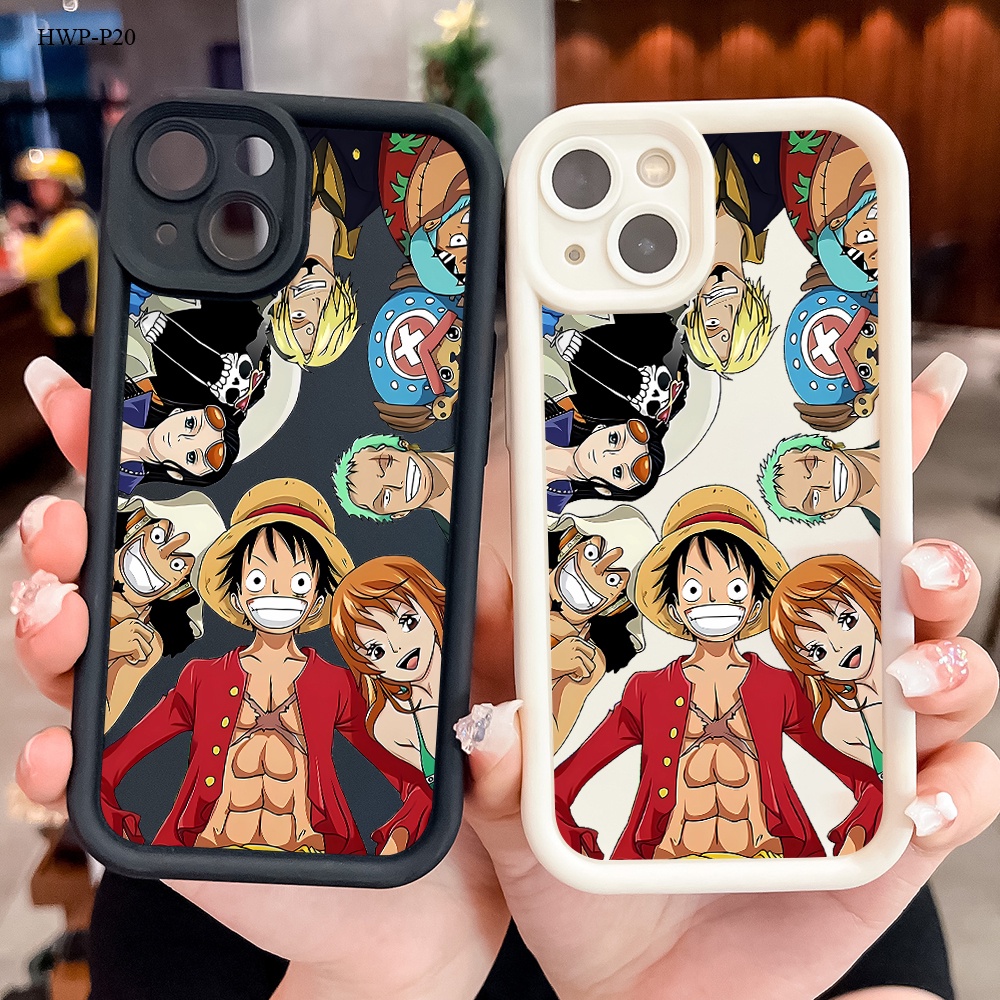 Huawei P40 P30 P20 Mate 30 20 Pro เคสหัวเว่ย สำหรับ Case One Piece Group Photo Of The Pirates เคสโทรศัพท์ Angel Eyes Ladder Cover