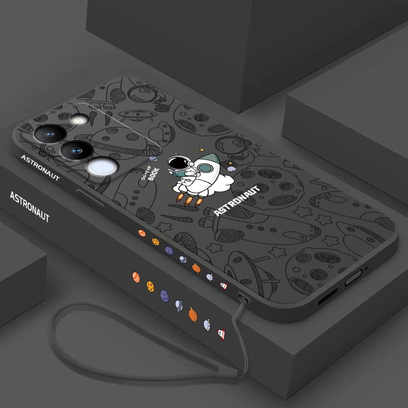 เคส Vivo V29E 5G/V29/V27 5G/V27E/V25/V25E/V25 Pro/V23 5G/V23E 5G/V21 5G/V20/V19/V17 เคสโทรศัพท์มือถือซิลิโคน ลาย Nasa สําหรับ Vivo V29E 5G V29 SSGS