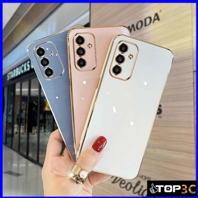 เคส Samsung A15 5G A25 A35 A55 A14 5G A54 5G A05S เคสโทรศัพท์มือถือ สีพื้น เรียบง่าย สําหรับ ZB