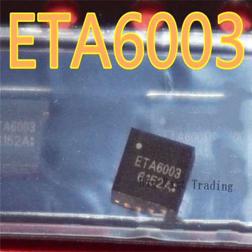 5 ชิ้น ETA6003 QFN-16 ETA6003Q3Q QFN QFN16 Switching Charger ชิป IC,รับประกันคุณภาพ