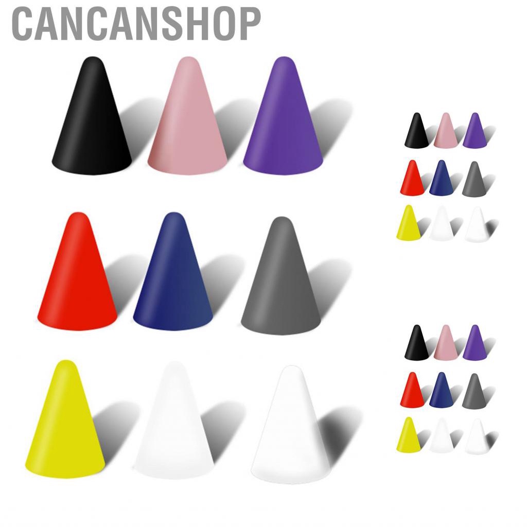 Cancanshop Pencil Tip Cover Silica Gel Soft Wearproof Pen Nib Cap Writing Protection Accessories