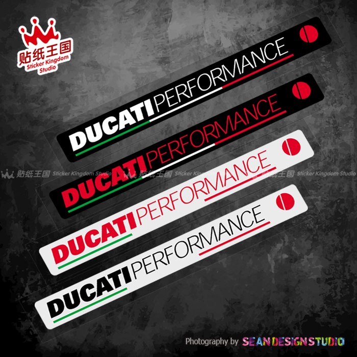 สติกเกอร์สะท้อนแสง กันน้ํา 09 สําหรับ Ducati Performance Monster 796 821 1200 Hypermotard 950 939 Panigale 899 939 959 1299 V4S Diavel 1260 Multistrada