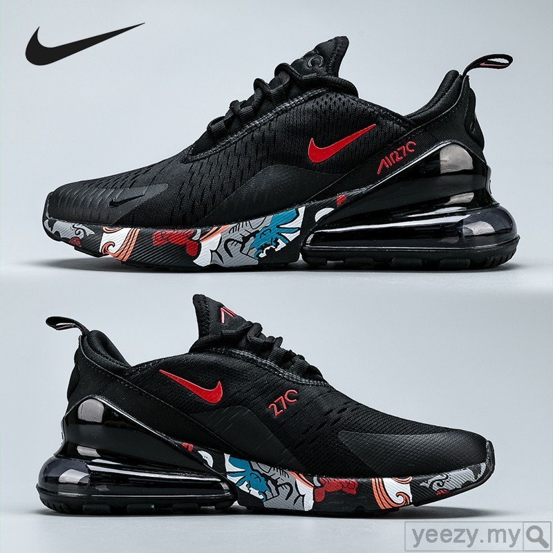 Nike air max 270 flyknit atmosphere unisex Shoes Size 36-45 แฟชั่น