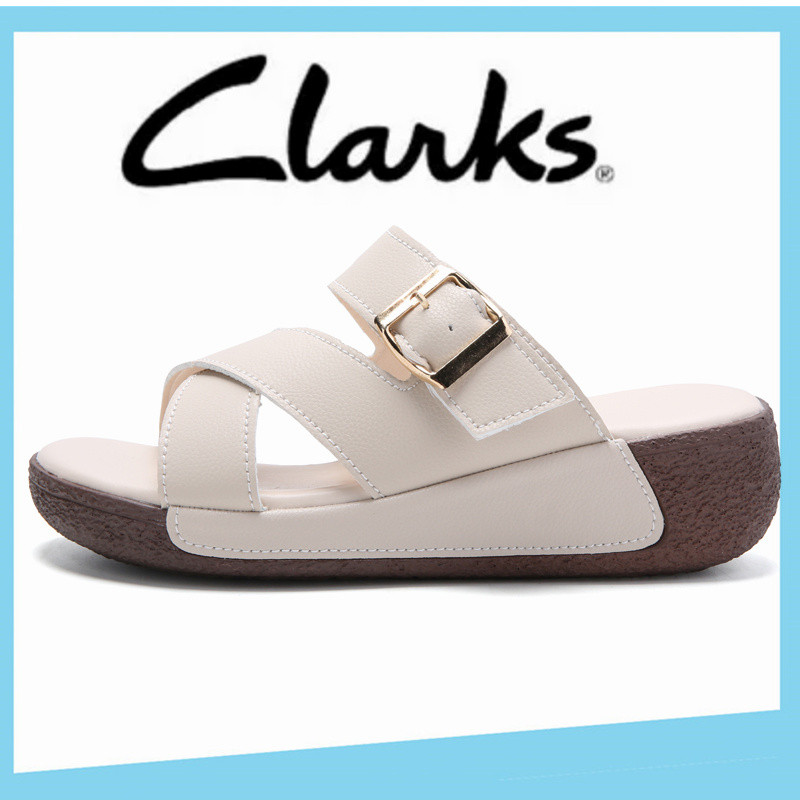 Clarks รองเท้าผู้หญิง Clarks ผู้หญิง Clarks รองเท้าแตะ รองเท้าผู้หญิง รองเท้าส้นแบน รองเท้าแตะ Clark