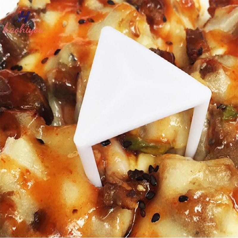haohiyou 100 ชิ้น Pizza Saver Stands Fixing Rack รูปที่ 2