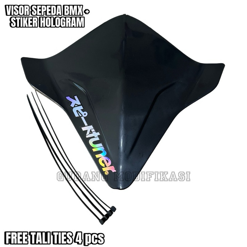 (จัดส่งฟรี) BMX BIKE VISOR PLUS ORIGINAL BMX STICKER
