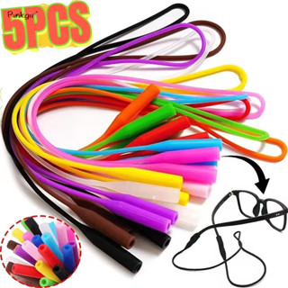 5 ชิ้น/ล็อตซิลิโคนคุณภาพสูง Anti-slip แว่นตาเชือกกีฬาแว่นตาส…