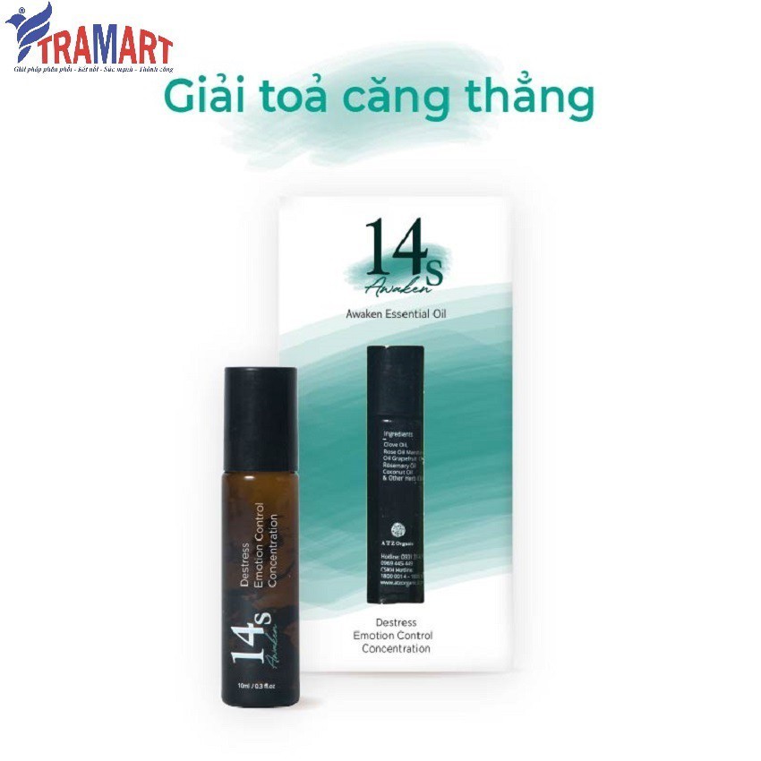 น้ํามันหอมระเหยโรลออน 2 in 1 14S 14S5399 Awaken 10ml