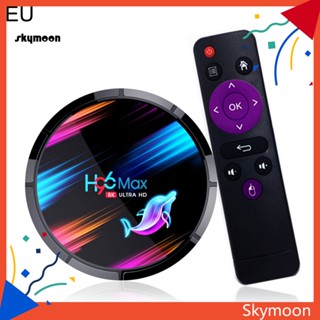 Skym* อะแดปเตอร์กล่องทีวี S905 X3 H96Max Mini สําหรับ Android 90 4+32G