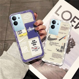 ใหม่ เคสโทรศัพท์มือถือแบบนิ่ม ใส กันกระแทก ลายภาพประกอบ สําหรับ VIVO V29 5G 2023 VivoV29