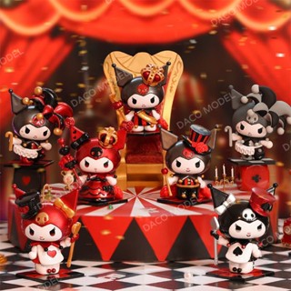 ตุ๊กตาฟิกเกอร์ Sanrio My Mystery Box Kuromi Poker Kingdom Series ของเล่นสําหรับเด็ก